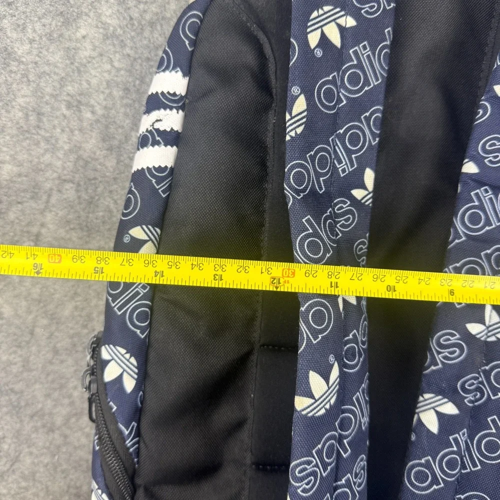 Adidas AOP Original National Backpack Navy Blue Trefoil Logo Large School‎ Work